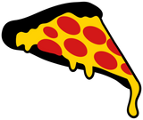 Discover pizza slice pepperoni