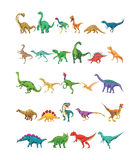 Discover Types Of Dinosaurs Alphabet A-Z ABC Dino Identification T Shirt