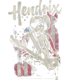 Discover Jimi Hendrix - Mens Flag Hendrix T-Shirt