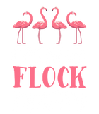 Discover Calm The Flock Down T shirt Pink Flamingo Women Summer T Shirt