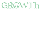 Discover GROWTH Green Magic Mana Symbol T-Shirt