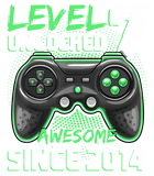 Discover Level 7 Unlocked Awesome Video Game Gift T-Shirt