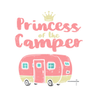 Discover Princess Of Camper Cute Camping Van Trailer RV Kids Girls T-Shirt
