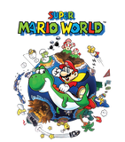 Discover Super Mario World Yoshi & Mario T-shirt