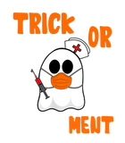 Discover Trick Or Treatment Boo Crew Funny Halloween Nurse Nursing T-Shirt
