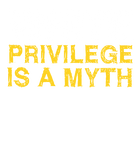 Discover Vintage Distressed Libertarian White Privilege Is A Myth T Shirt