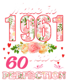 Discover Womens Made In 1961 Design 60 Years Old 60th Birthday Shirt