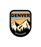 Discover Retro Cool Denver Colorado Rocky Mountains Novelty