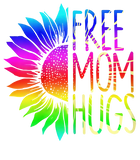 Discover Womens Free Mom Hugs Shirt - LGBT Rainbow Sunflower T-Shirt T-Shirt