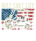 Discover Cool Golf Cart Vintage US Flag Funny Golfing Gift Men Women T-Shirt