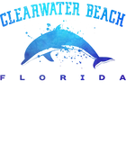Discover Clearwater Beach Florida Dolphin Lover Scuba Diving Vacation T Shirt