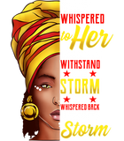 Discover Black History Month Shirt African Woman Afro I Am The Storm T-Shirt