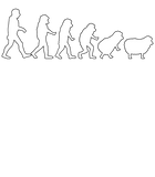 Discover Conspiracy Theorist Human Evolution Wake Up Sheeple Sheep T-Shirt