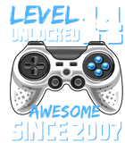 Discover Level 14 Unlocked Awesome 2007 Video Game 14th Birthday T-Shirt