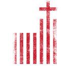 Discover America Pride Faith Over Fear USA Flag Prayer T-Shirt