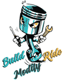 Discover Build Modify Ride Mechanic Piston Mojo Design Tee