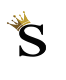 Discover Letter S with gold crown