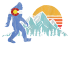 Discover Bigfoot Sun & Mountain State Flag Of Colorado T Shirt