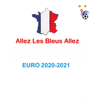 Discover Euro 2021 Men's  T Shirt France Flag Football
