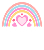Discover New Hampshire Rainbow Hearts T-Shirt