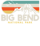 Discover Big Bend National Park Retro T-Shirt