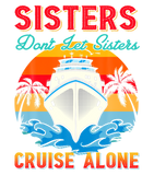 Discover ersVintage Retro Sisters Don't Let Sisters Cruise T-shirt