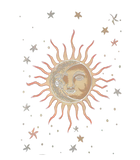 Discover Vintage Sun and Moon Graphic T Shirt