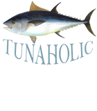 Discover Tunaholic Bluefin Tuna Fish Illustration Fishing Fisherman T Shirt