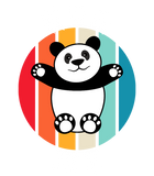 Discover Retro Style Hug Me Panda T Shirt
