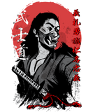 Discover Samurai with Oni Mask Bushido Code