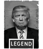 Discover Donald Trump Legend Mugshot T-Shirt
