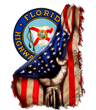 Discover Florida Highway Patrol American Flag T-Shirt