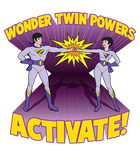 Discover Wonder Twin Powers Activate! - Wonder Twins - T-Shirt