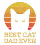 Discover Best Cat Dad Ever Vintage Funny Cat Daddy Fathers Day T-Shirt