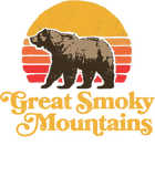 Discover Retro Great Smoky Mountains National Park Bear 80s Graphic T-Shirt