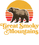 Discover Retro Great Smoky Mountains National Park Bear 80s Graphic T-Shirt