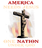 Discover America Needs Jesus One Na-tion Under God T-Shirt