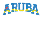 Discover Aruba Sports Design Flag T Shirt