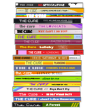 Discover The Sounds of the The Cure ))(( Retro 80s CD Stack Fan Art - The Cure Band - T-Shirt