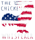 Discover Patriotic Chicken Whisperer Gift Men Lover Farming Poultry T-Shirt