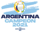 Discover Copa America 2021 Argentina Champion T Shirt