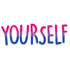 Discover Be Yourself They'll Adjust LGBTQ Bisexual Flag Gay Pride Bi T-Shirt