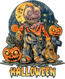 Discover Scary Spooky Jack O Lantern Pumpkin For Halloween