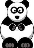 Discover panda bear baer baby bamboo bambus79