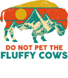 Discover Do Not Pet The Fluffy Cows Funny Bison National Park Gift T-Shirt