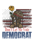 Discover When I Die Don't Let Me Vote Democrat US Flag Veteran T-Shirt
