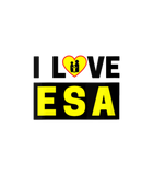 Discover I Love Esa Empowerment Scholarship Yellow Logo