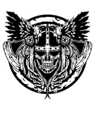 Discover Skull Raven Nordic Axt Odin Thor Norse Viking