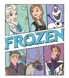 Discover Vintage Frozen Characters Retro Elsa Anna Olaf Hans