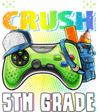 Discover I'm Ready to Crush 5th Grade Back to School Video Game Boys T-Shirt